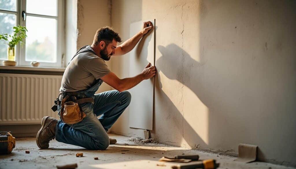 Guide complet pour le doublage et l'isolation avec plaques de plâtre en maison