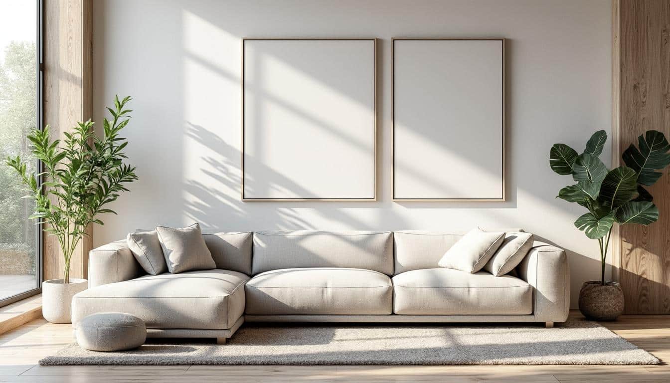 Idées de tableaux muraux minimalistes au design contemporain