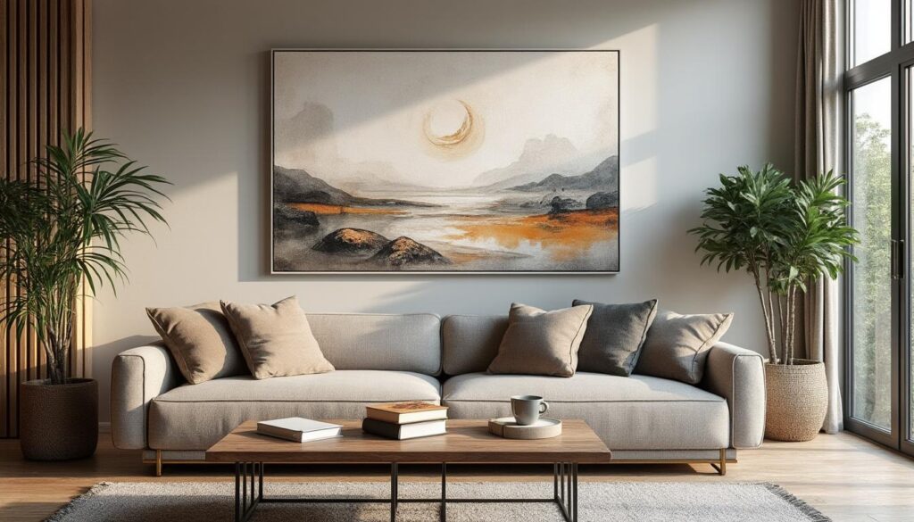 Comment choisir un tableau mural pour un salon moderne ?