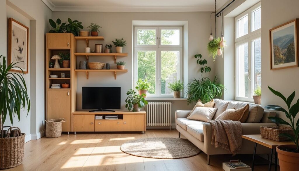 Astuces d’agencement pour optimiser un petit espace avec du parquet et du rangement