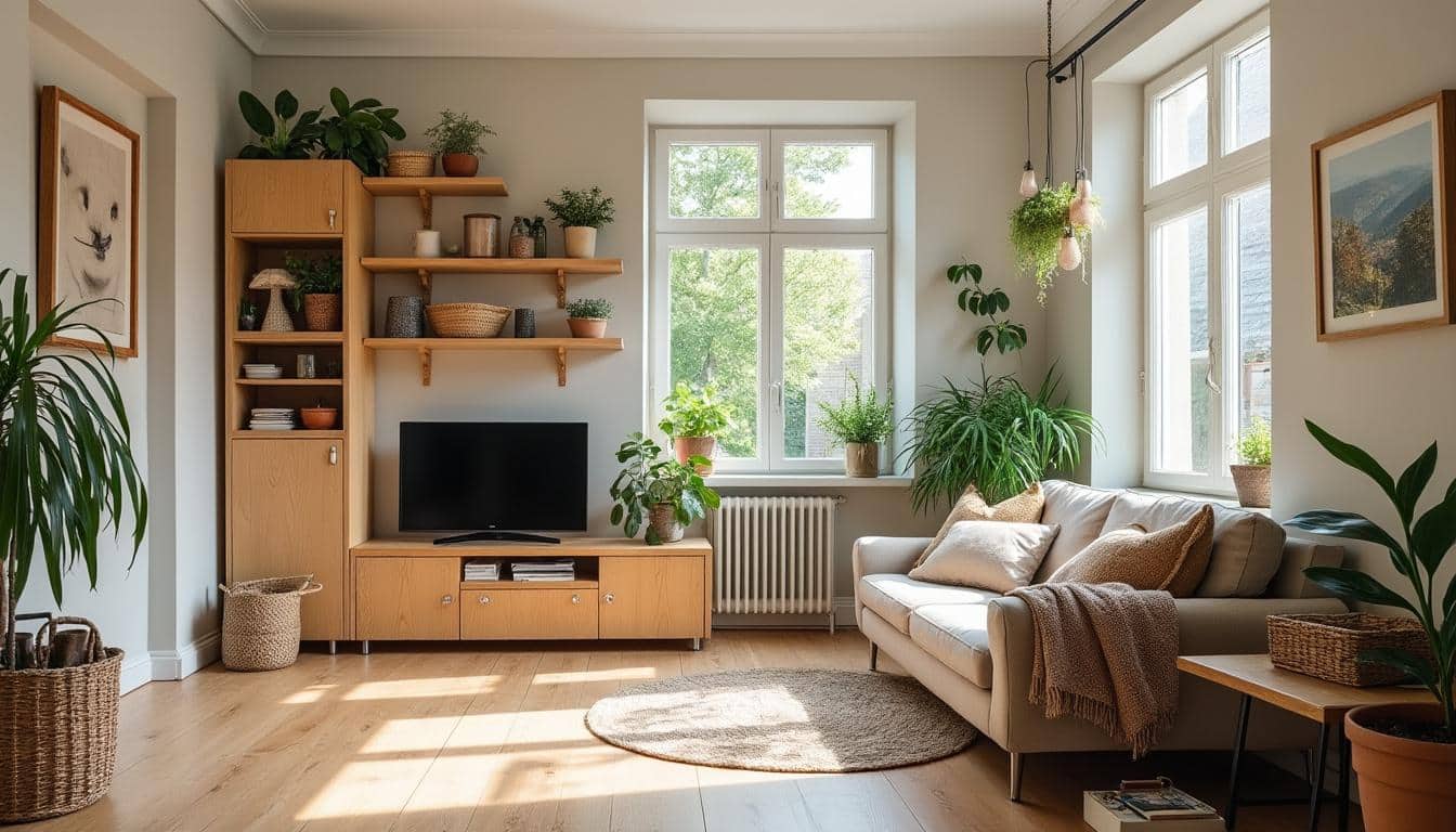 Astuces d’agencement pour optimiser un petit espace avec du parquet et du rangement