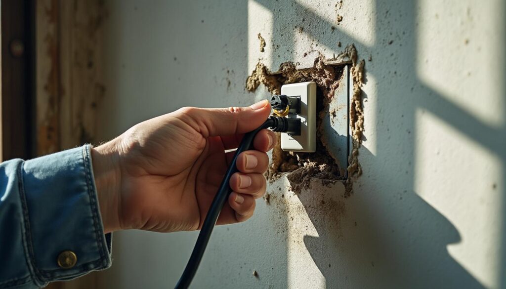 Changer une prise électrique en toute sécurité avec un tournevis