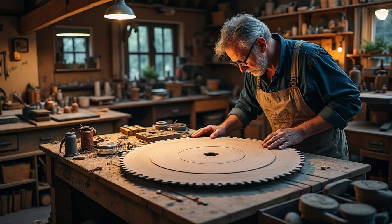 Illustration: Comprendre la lame de scie circulaire 600 et son rôle essentiel