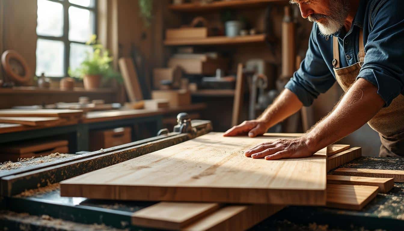 Illustration: Comprendre l’utilité d’un chariot coulissant pour votre scie sur table