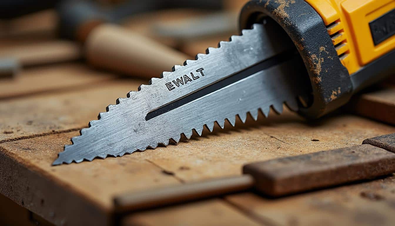 Lame de scie alligator DeWalt : précision et performance garanties