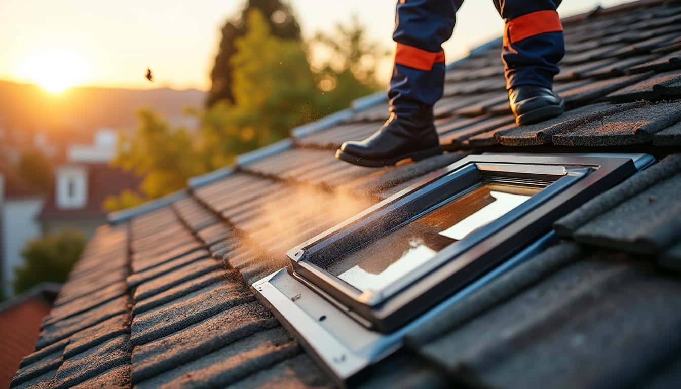 Illustration: Comprendre l’intérêt d’un répulsif contre les guêpes pour la toiture