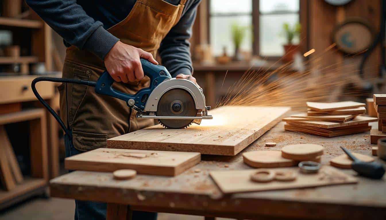 Illustration: Comment la scie circulaire Bosch filaire s’impose dans le monde du bricolage