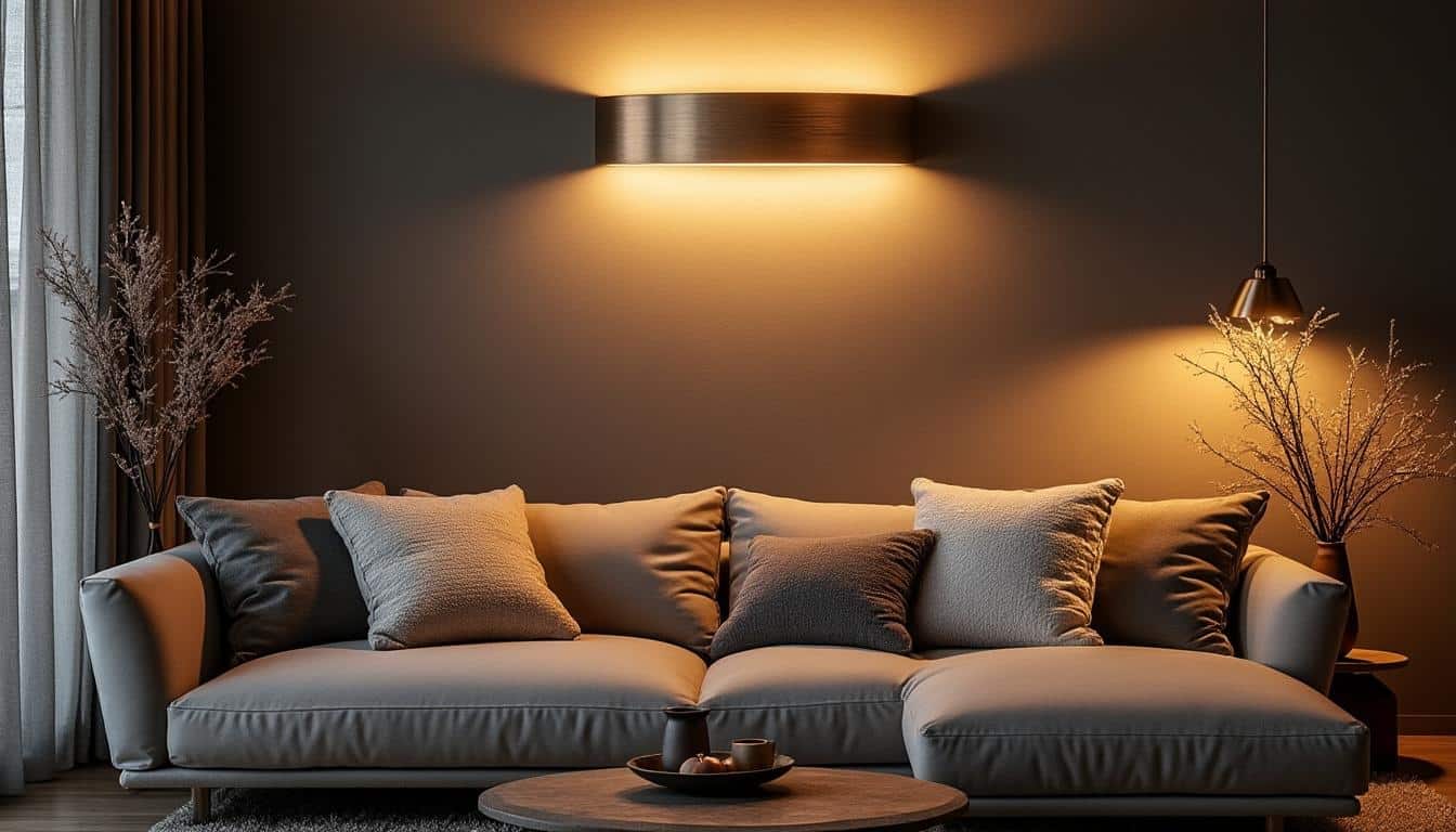 Applique murale dorée : élégance et lumière chaleureuse pour votre intérieur