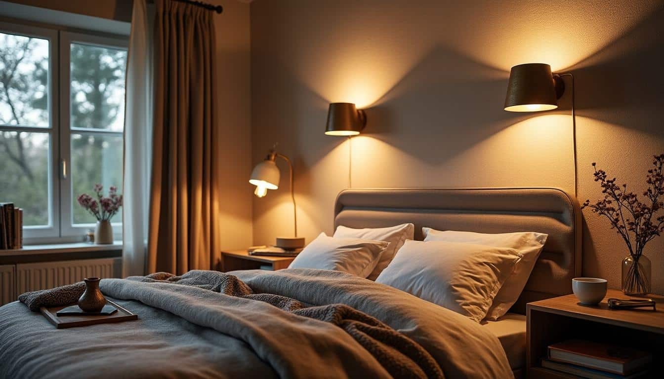 Illustration: Découvrir les modèles et finitions des appliques pour tête de lit