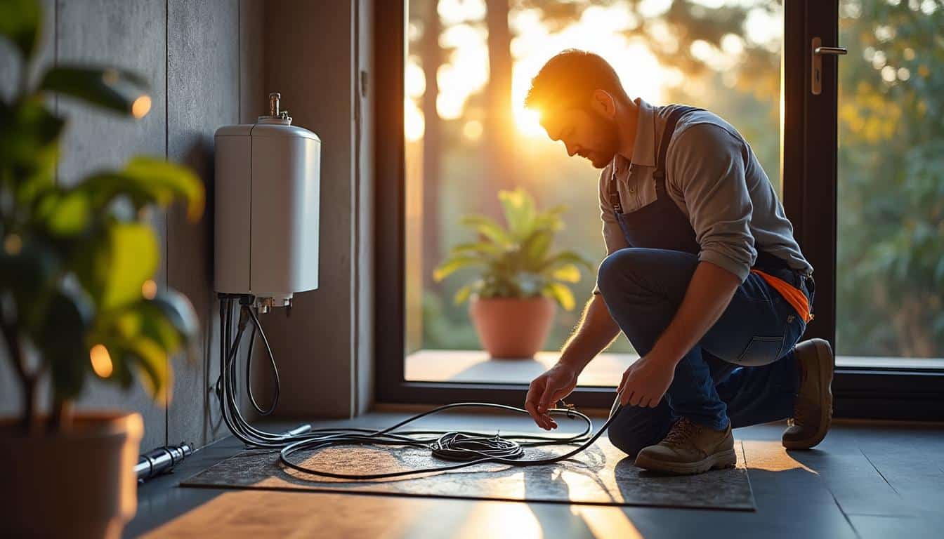 Illustration: Comprendre le rôle de la chaudière électrique dans le chauffage au sol