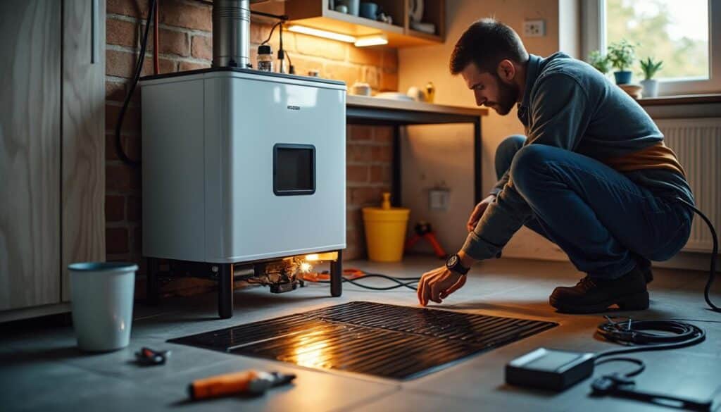 Chaudière électrique pour plancher chauffant : confort et performance