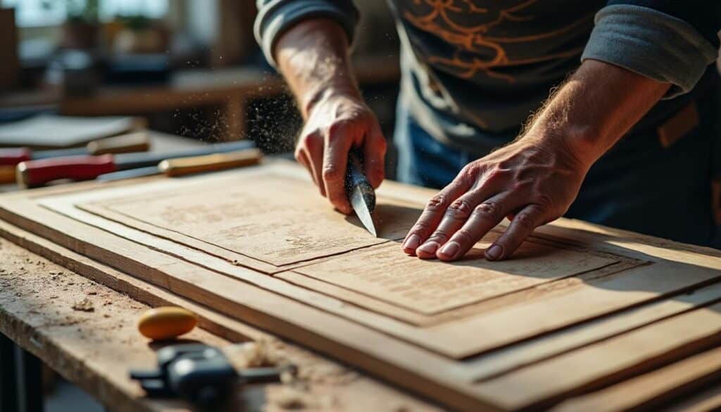 Coupe du plan de travail stratifié : guide pour une découpe parfaite