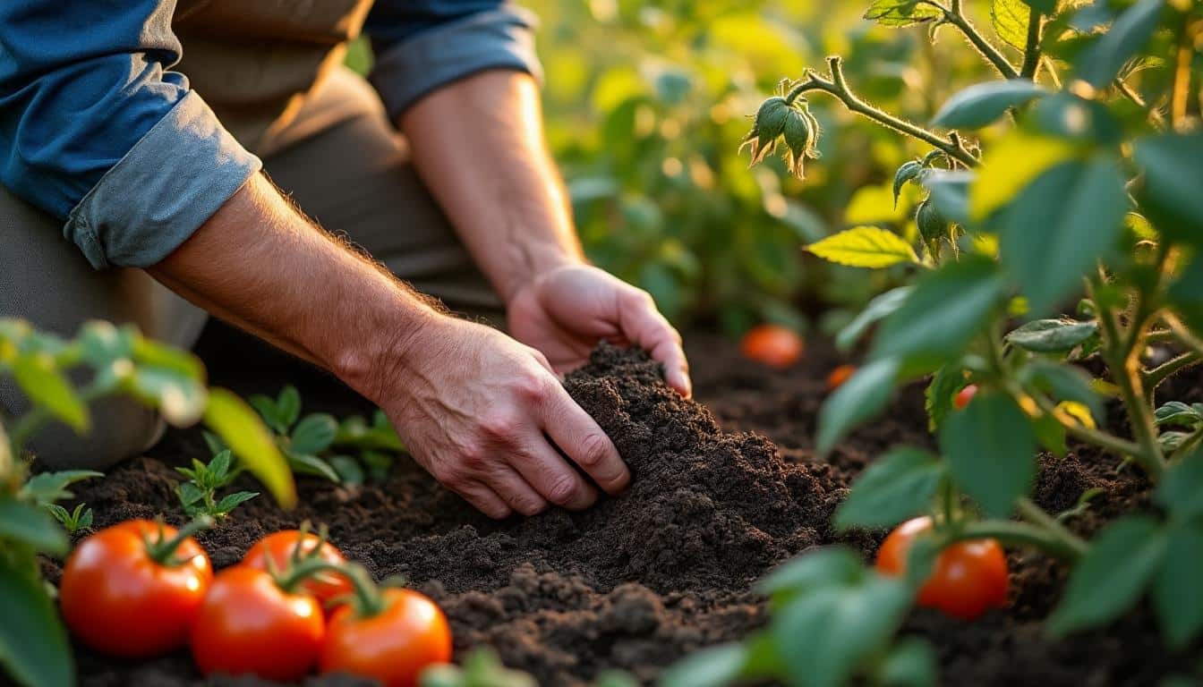 Illustration: Pourquoi choisir un fertilisant naturel pour vos plants de tomates ?