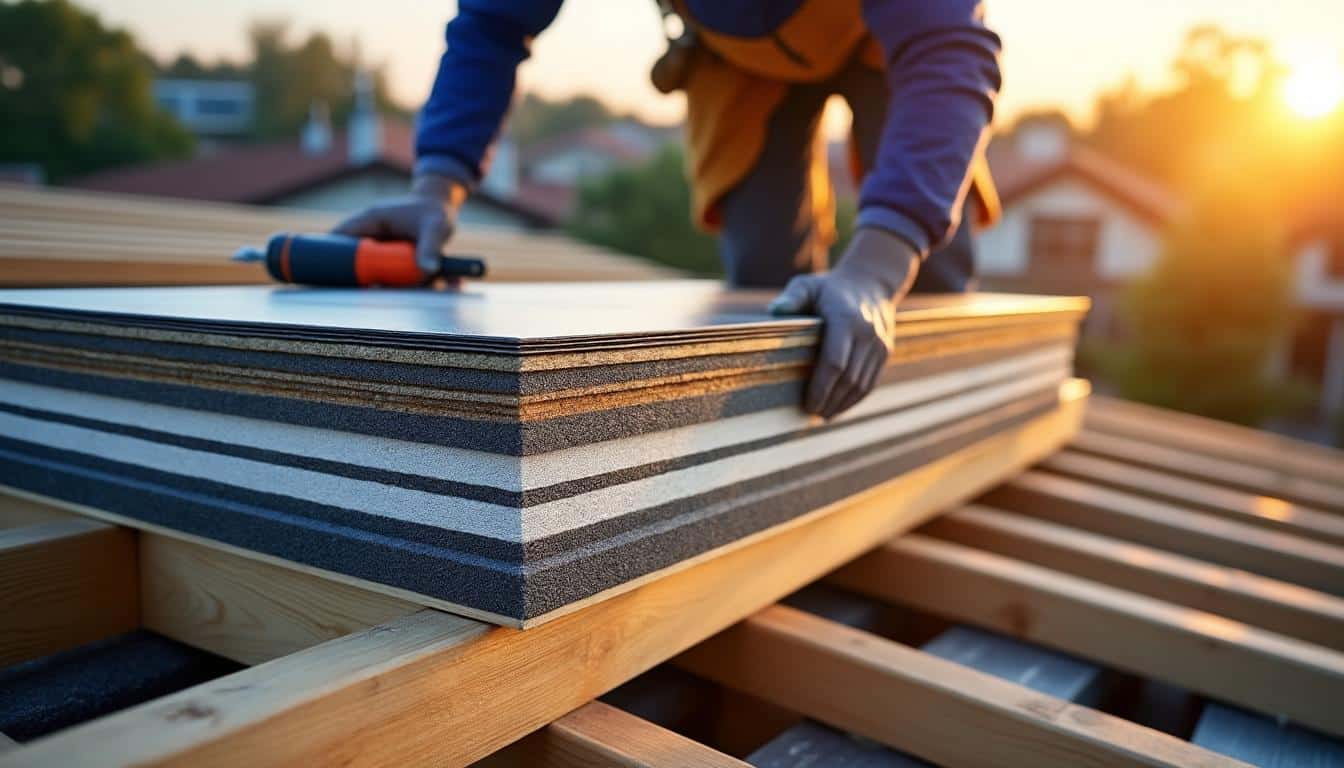 Illustration: Comprendre les caractéristiques essentielles des panneaux sandwich pour toiture