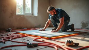 Prix du plancher chauffant au m2 : guide complet et tarifs clés