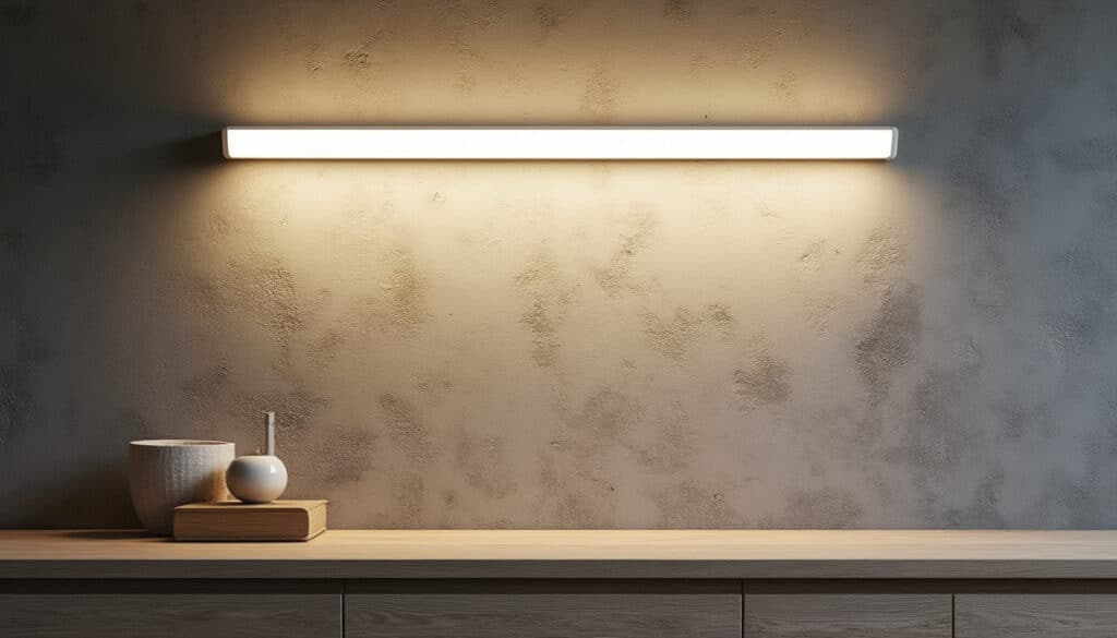 Applique murale longue verticale : élégance et éclairage optimal