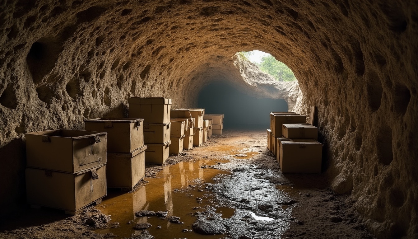 Illustration: Pourquoi l’humidité s’invite dans votre cave et comment elle agit sur le mur