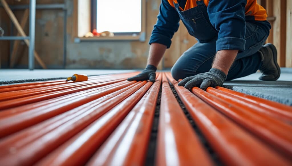 Guide pour la pose du plancher chauffant hydraulique : étapes clés et conseils