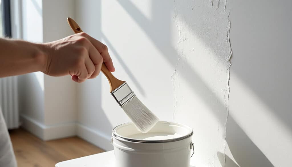 Blanc cassé en peinture : guide pour choisir et appliquer la teinte idéale