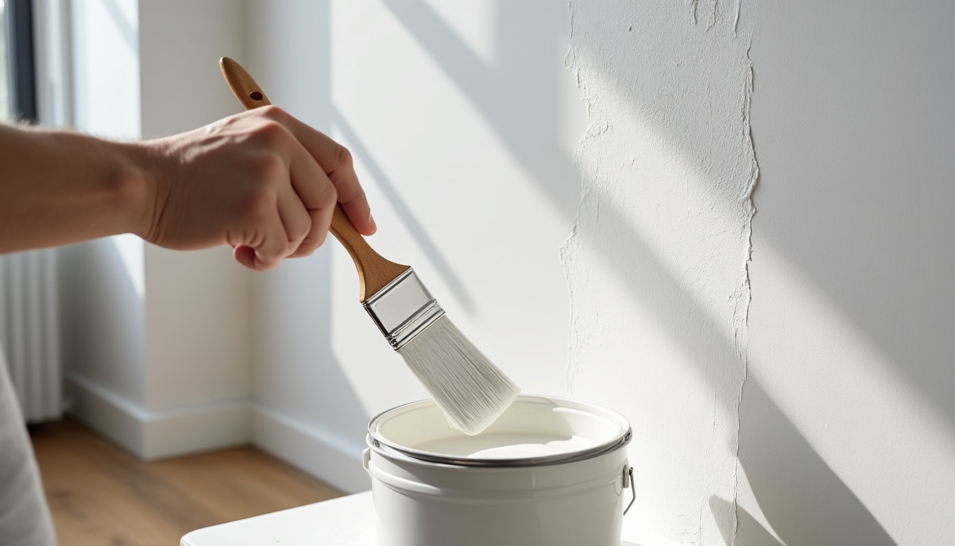 Blanc cassé en peinture : guide pour choisir et appliquer la teinte idéale
