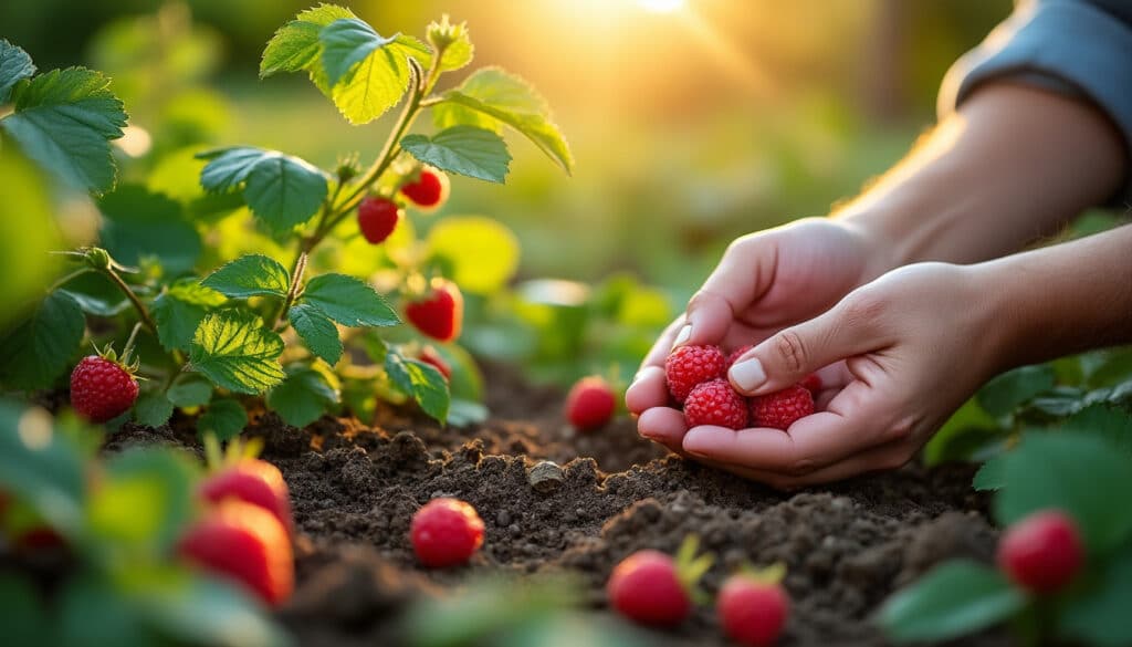 Engrais pour framboises : guide complet pour une récolte abondante