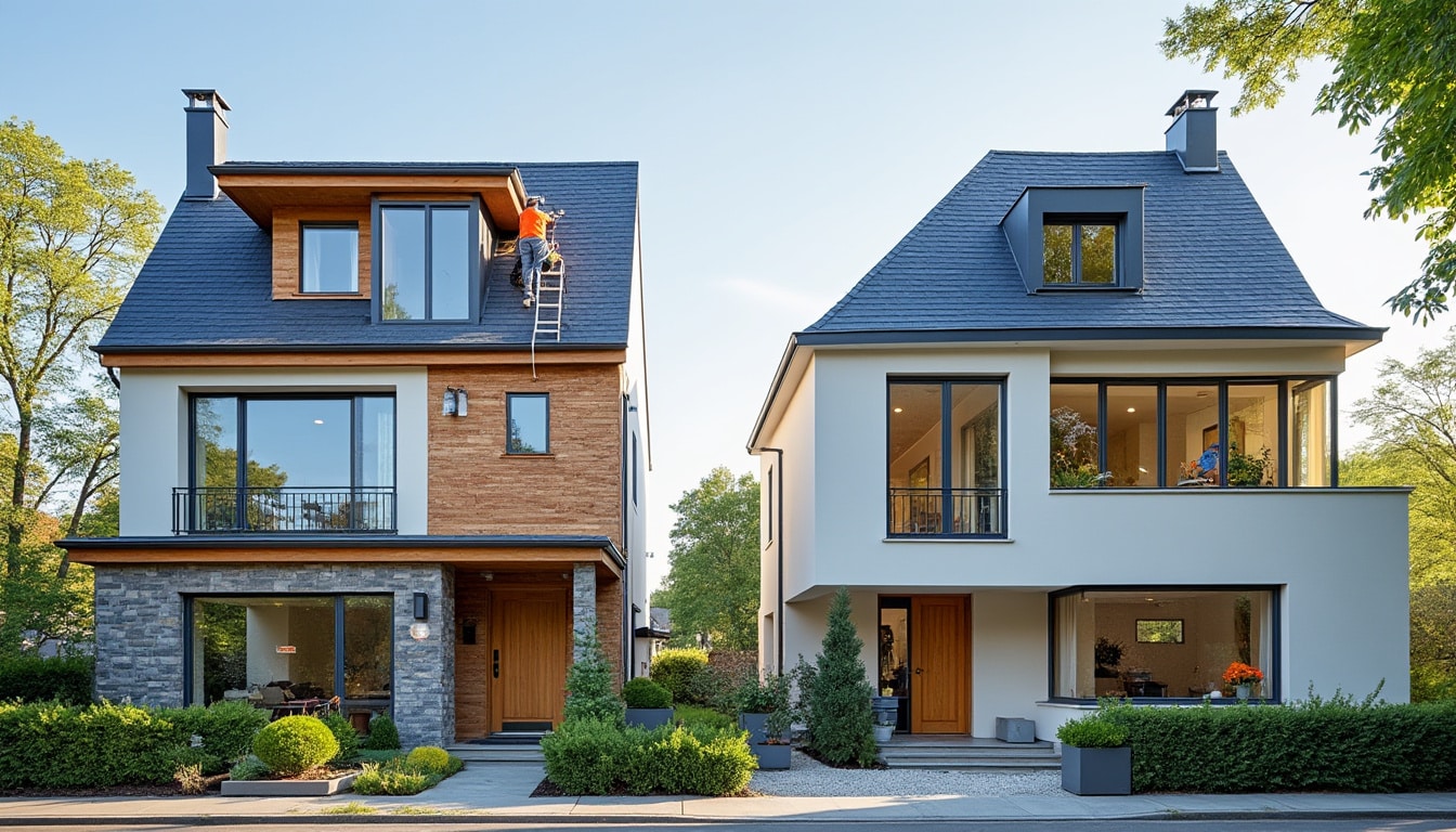 Illustration: Comprendre la différence entre rehausser la toiture et surélever une maison