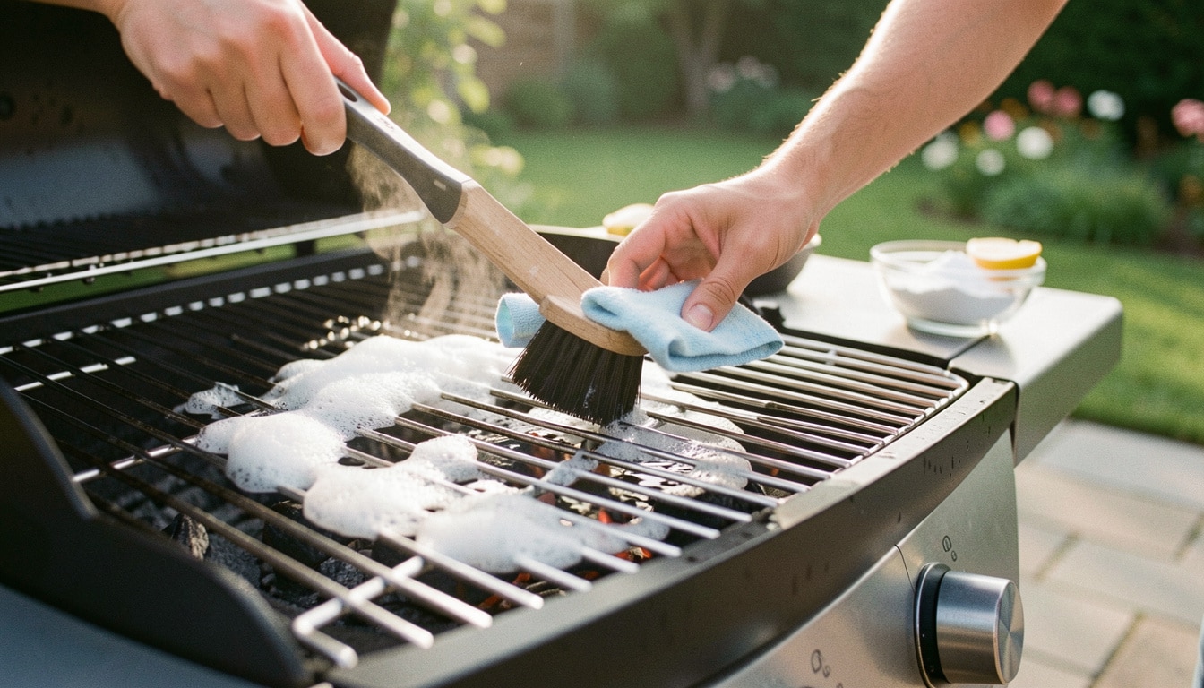 Comment nettoyer une grille de barbecue facilement