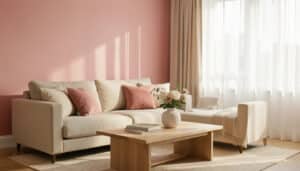 Peinture rose poudré : idées déco et bonnes associations